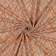 LINEN JERSEY DIGITAL ANIMAL SKIN APRICOT (thumbnail) #2