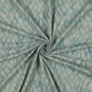 LINEN JERSEY DIGITAL ANIMAL SKIN MINT (thumbnail) #2