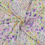 RADIANCE DIGITAL PATCHWORK FLOWERS GRAPE / LEMON (thumbnail) #2