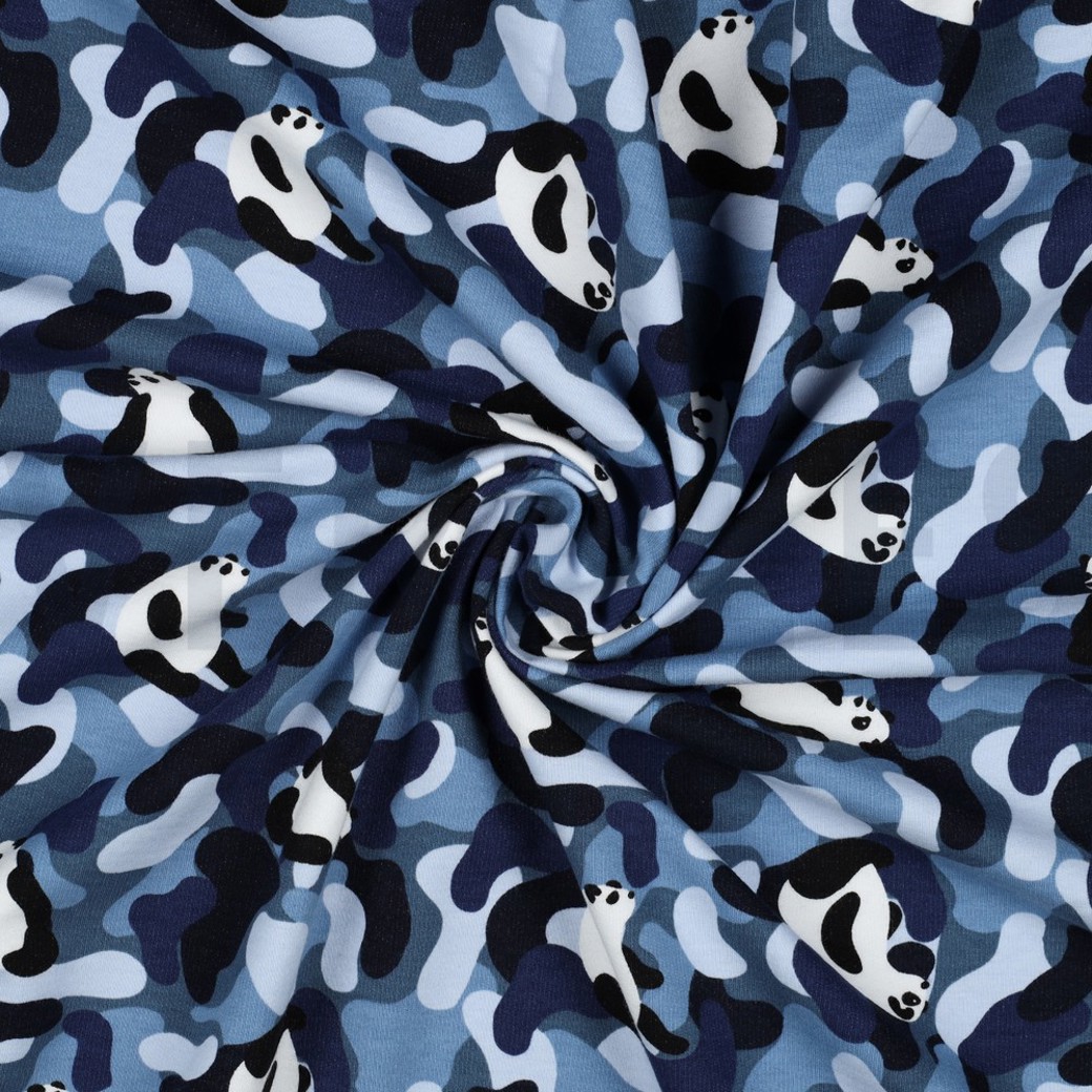 SOFT SWEAT PANDA CAMOUFLAGE NAVY #2