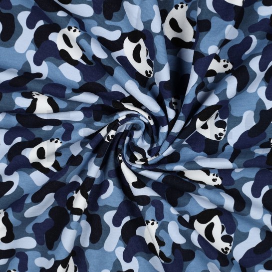 SOFT SWEAT PANDA CAMOUFLAGE MARINEBLAU #7