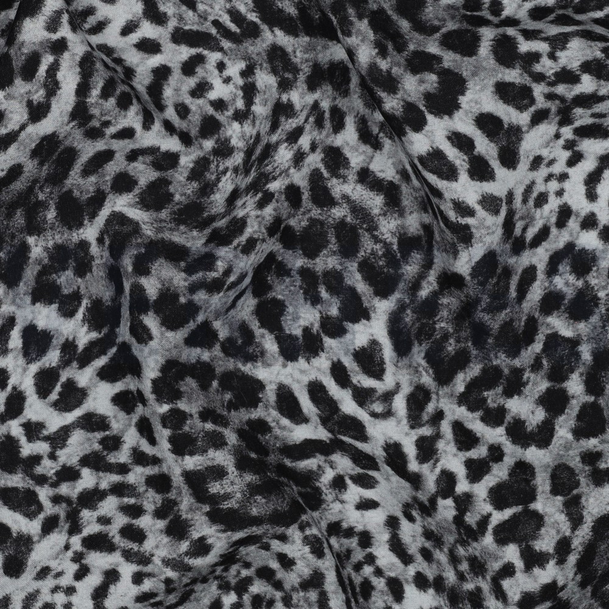 LENZING ECOVERO DIGITAL ANIMAL SKIN BLACK (high resolution) #2