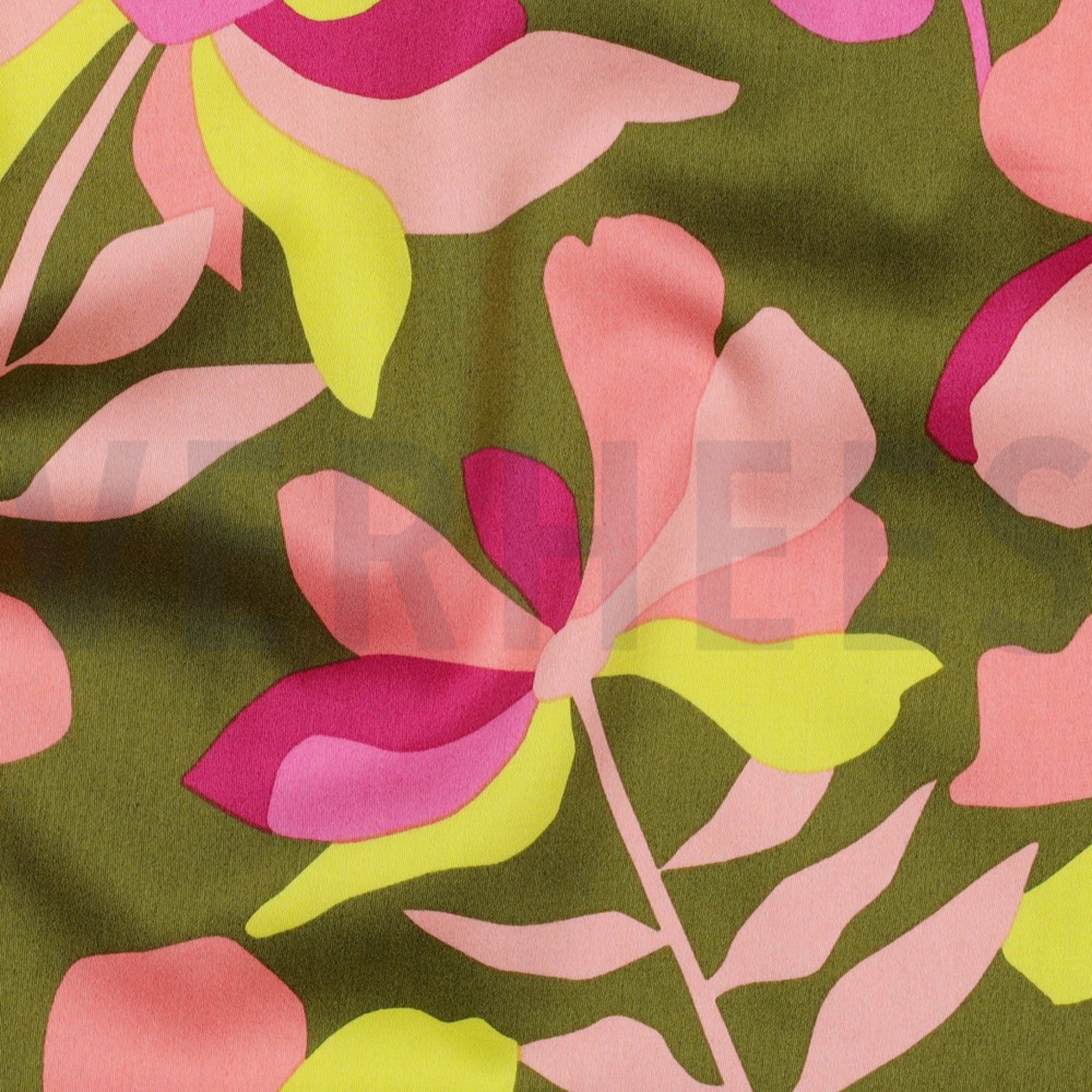 COTTON SATIN CLOVERDALE NERIDA HANSEN MOSS GREEN (high resolution) #2