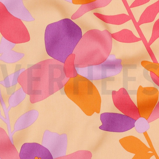 COTTON SATIN CLOVERDALE NERIDA HANSEN PEACH #7