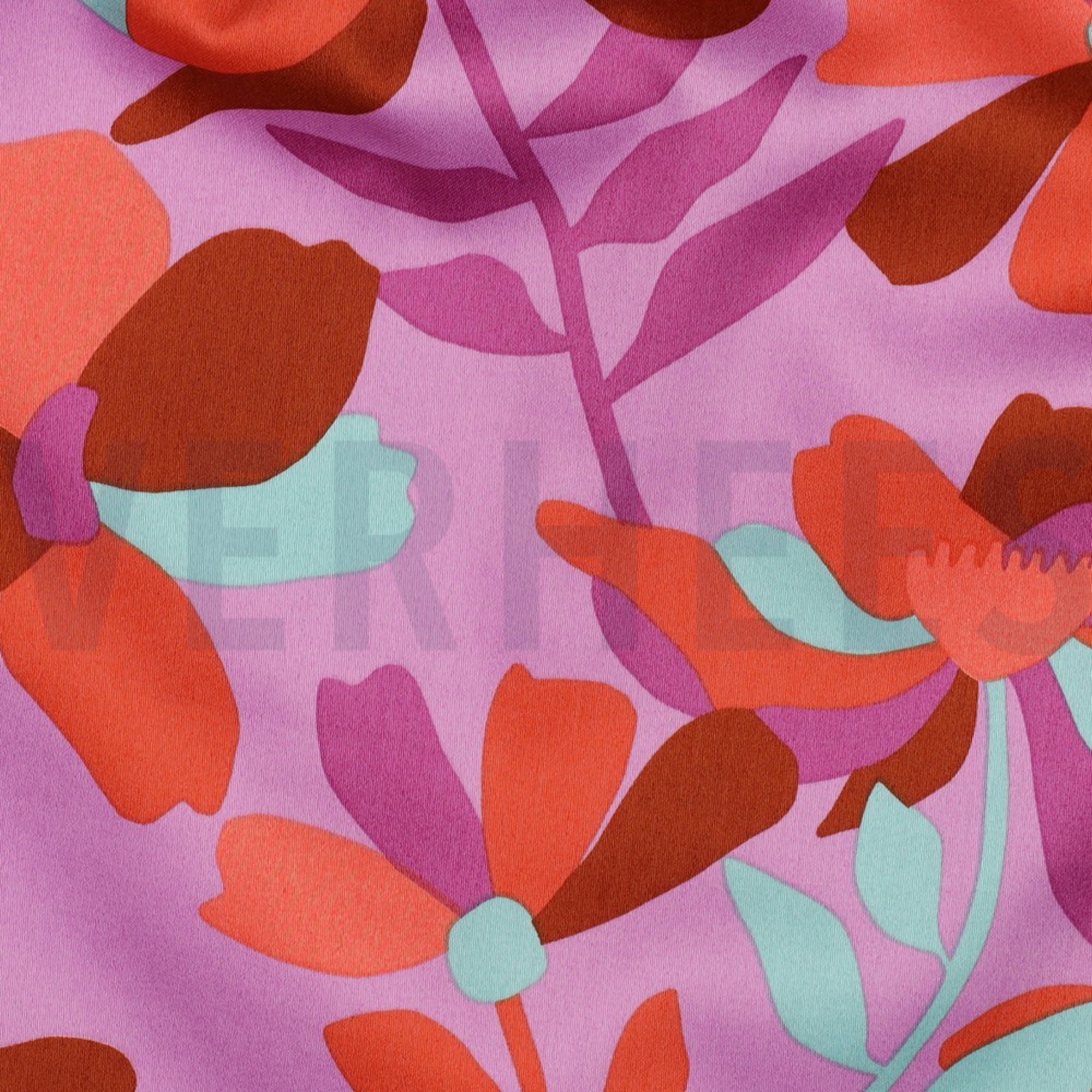 COTTON SATIN CLOVERDALE NERIDA HANSEN LAVENDER (high resolution) #2