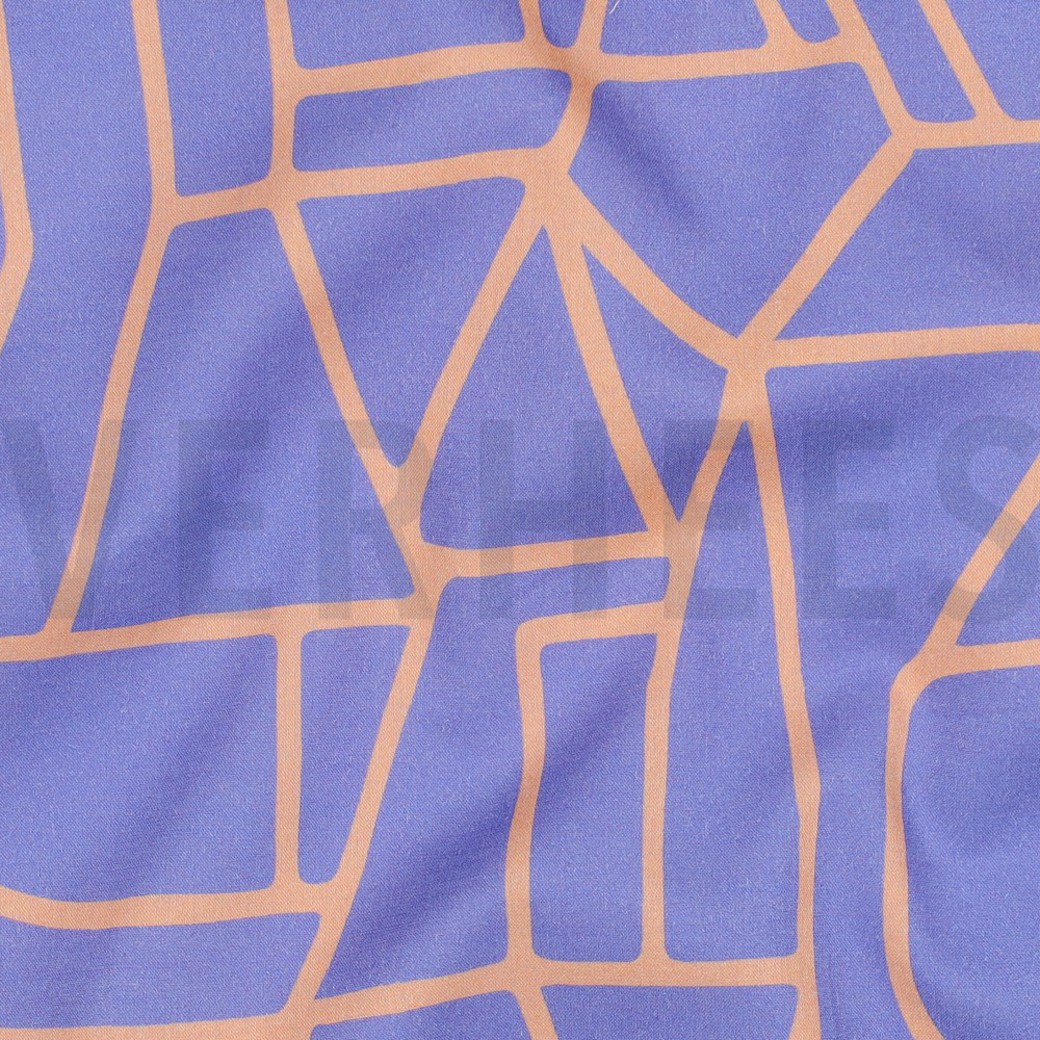 COTTON VOILE TOWN NERIDA HANSEN BLUE #2