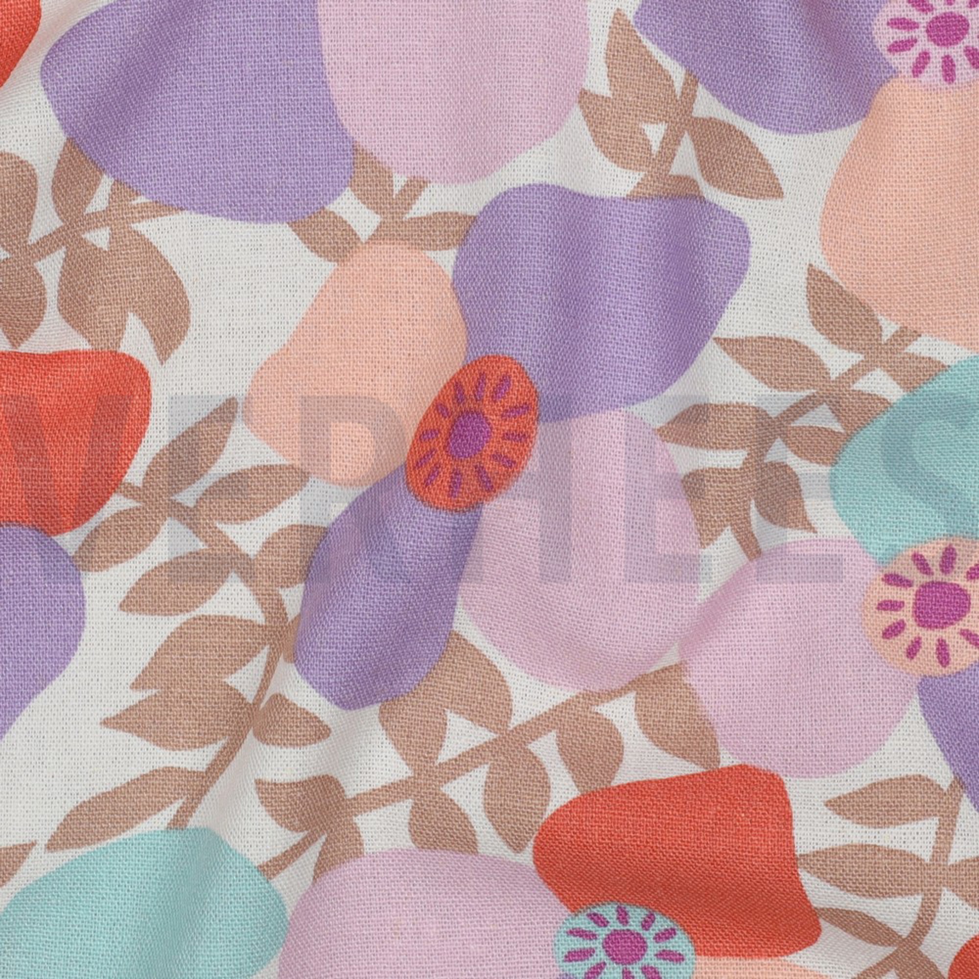 LINEN VISCOSE LEMA POPPIES NERIDA HANSEN OFF-WHITE (high resolution) #2