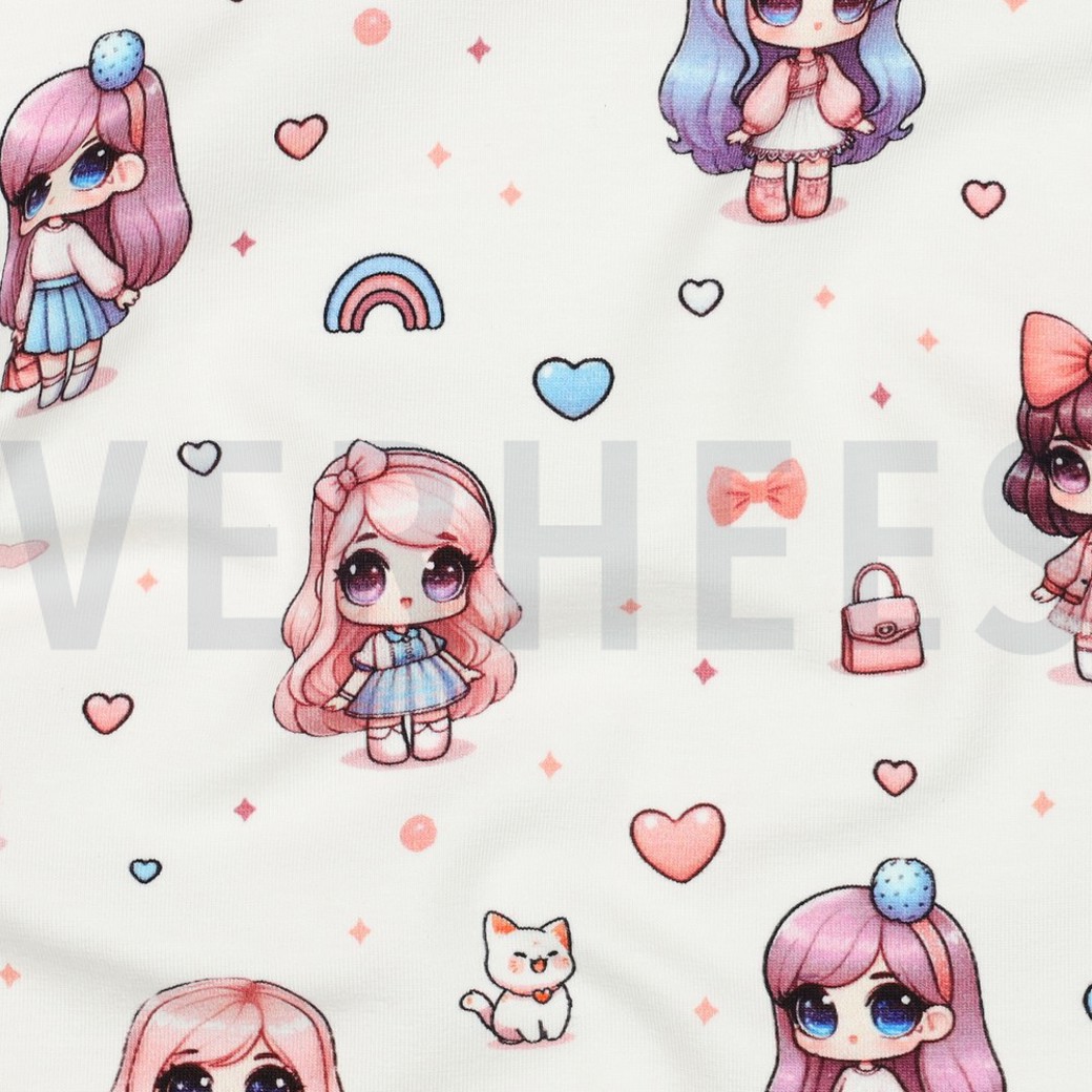 JERSEY DIGITAL DOLLS WHITE #2