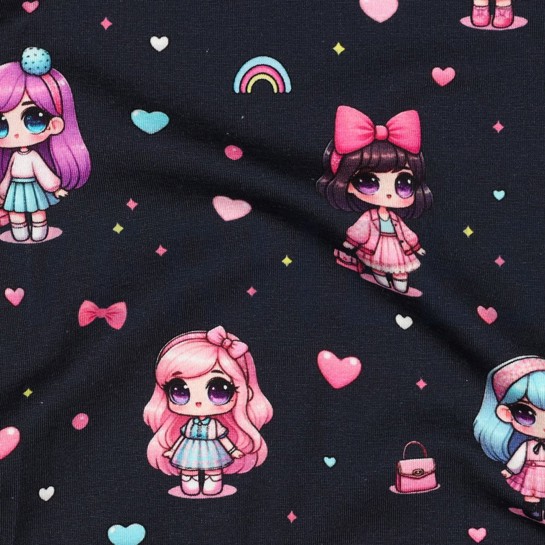 JERSEY DIGITAL PUPPEN MARINEBLAU #7