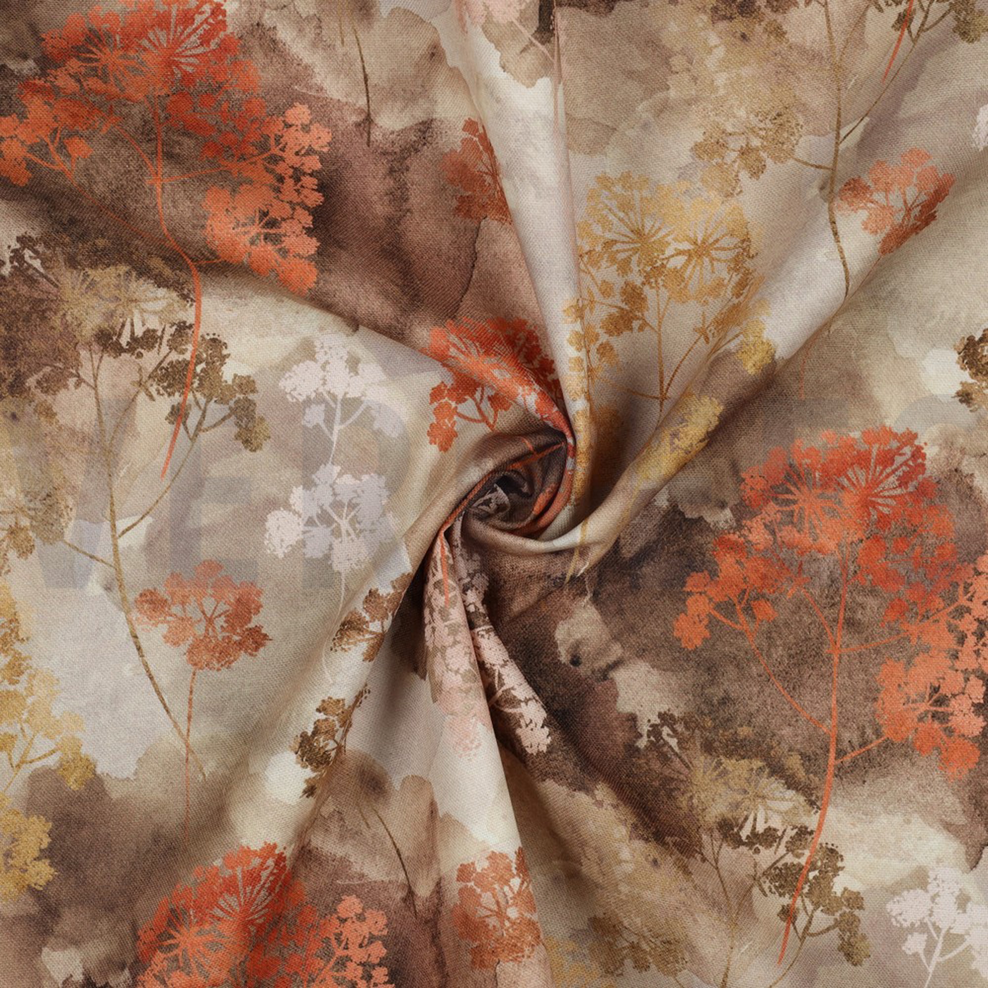 CANVAS DIGITAL FLOWERS TOFFEE (high resolution) #2