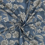 CANVAS DIGITAL FLOWERS BLUE (thumbnail) #2