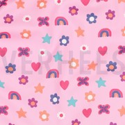 FINE POPLIN LOVE LIGHT PINK (thumbnail) #2