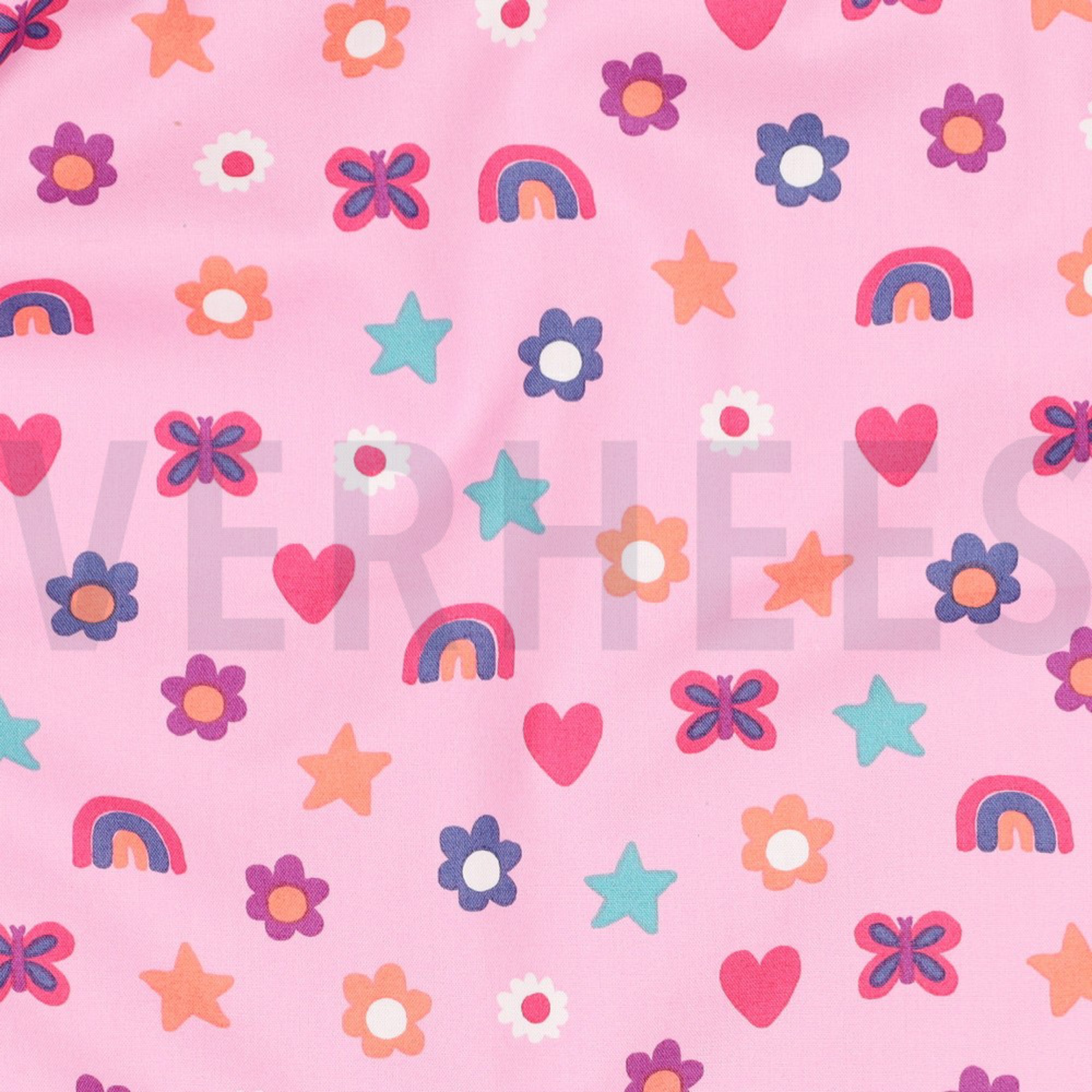 FINE POPLIN LOVE LIGHT PINK (high resolution) #2