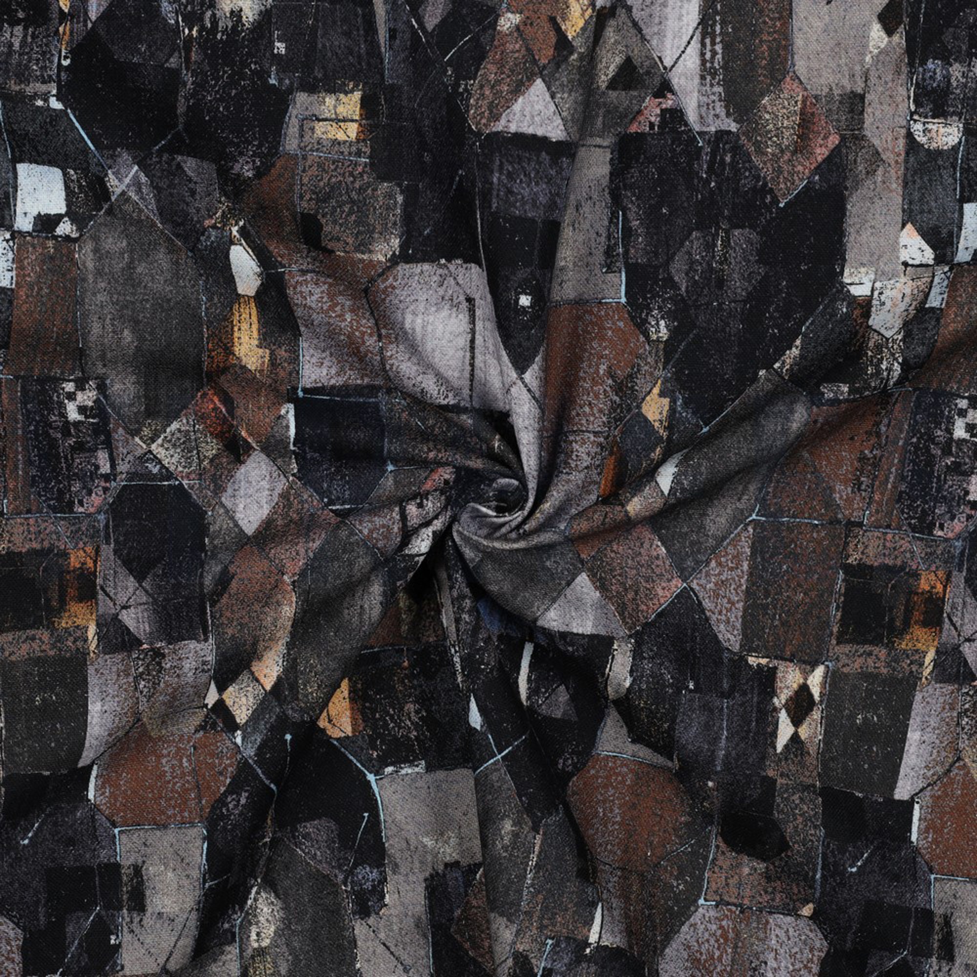 CANVAS DIGITAL GEOMETRIC NAVY (high resolution) #2