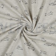 SWEAT MELANGE DOGS ECRU MELANGE (thumbnail) #2
