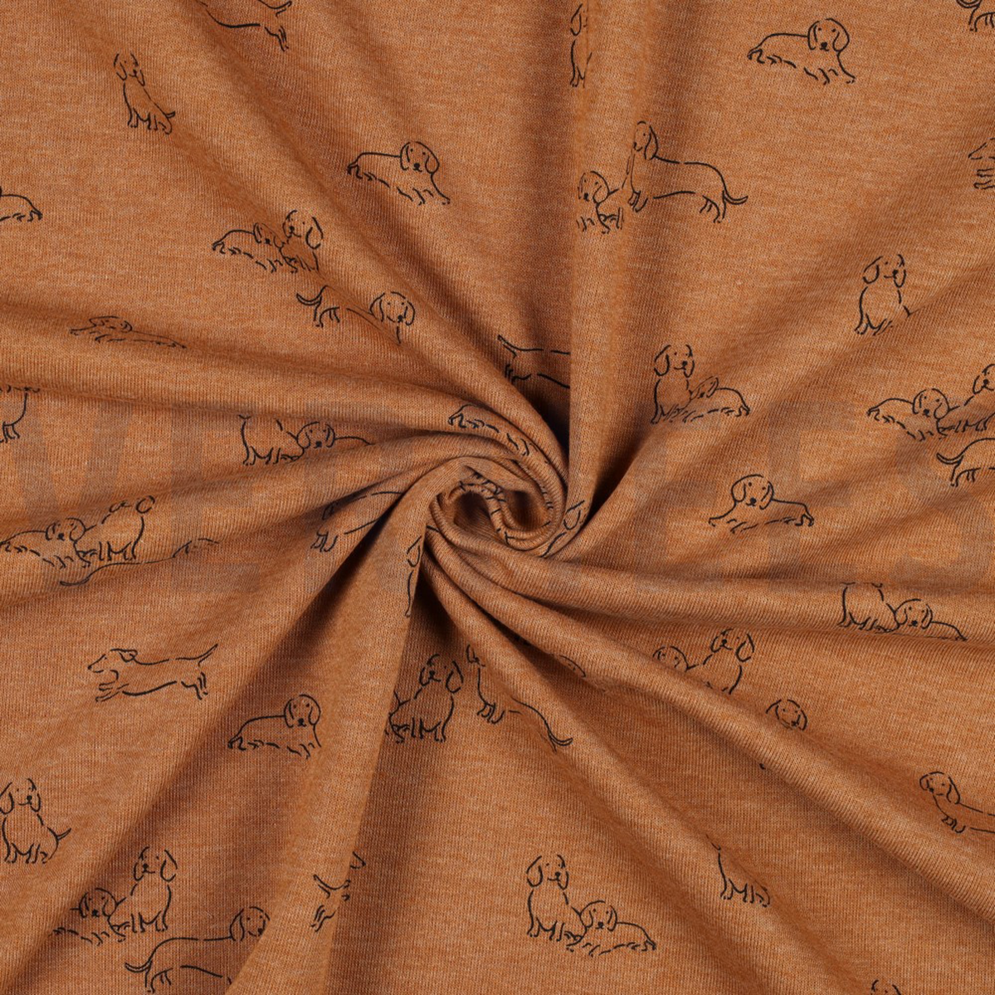SWEAT MELANGE DOGS CAMEL MELANGE (high resolution) #2