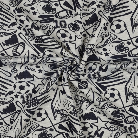 SWEAT MELANGE SPORT ECRU MELIERT #7