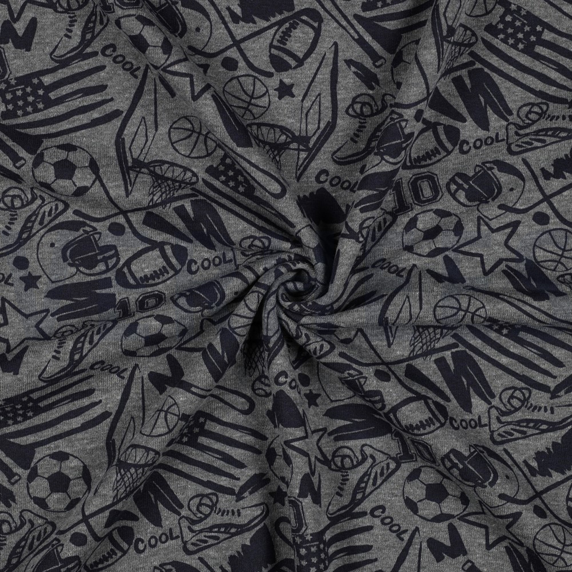 SWEAT MELANGE SPORTS GREY MELANGE (high resolution) #2