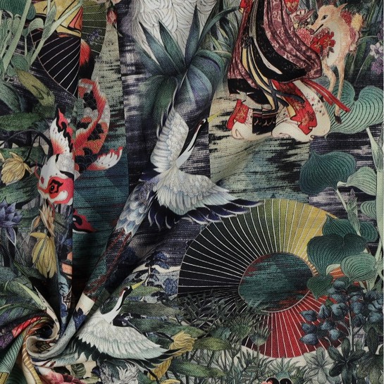 CANVAS DIGITAL ORIENTAL EMERALD #7