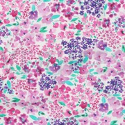 FINE POPLIN DIGITAL FLOWERS OFF-WHITE (thumbnail) #2