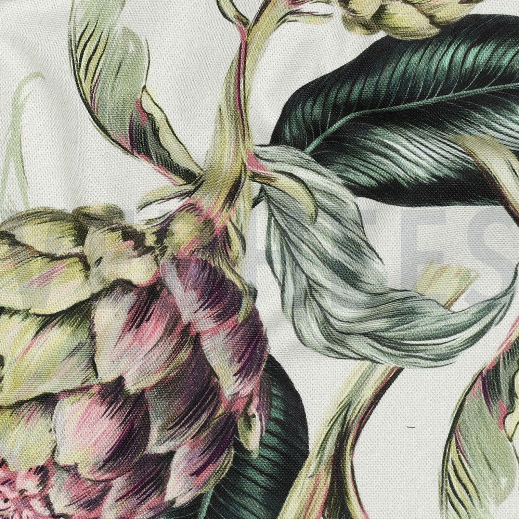 CANVAS DIGITAL ARTICHOKE LINEN #2