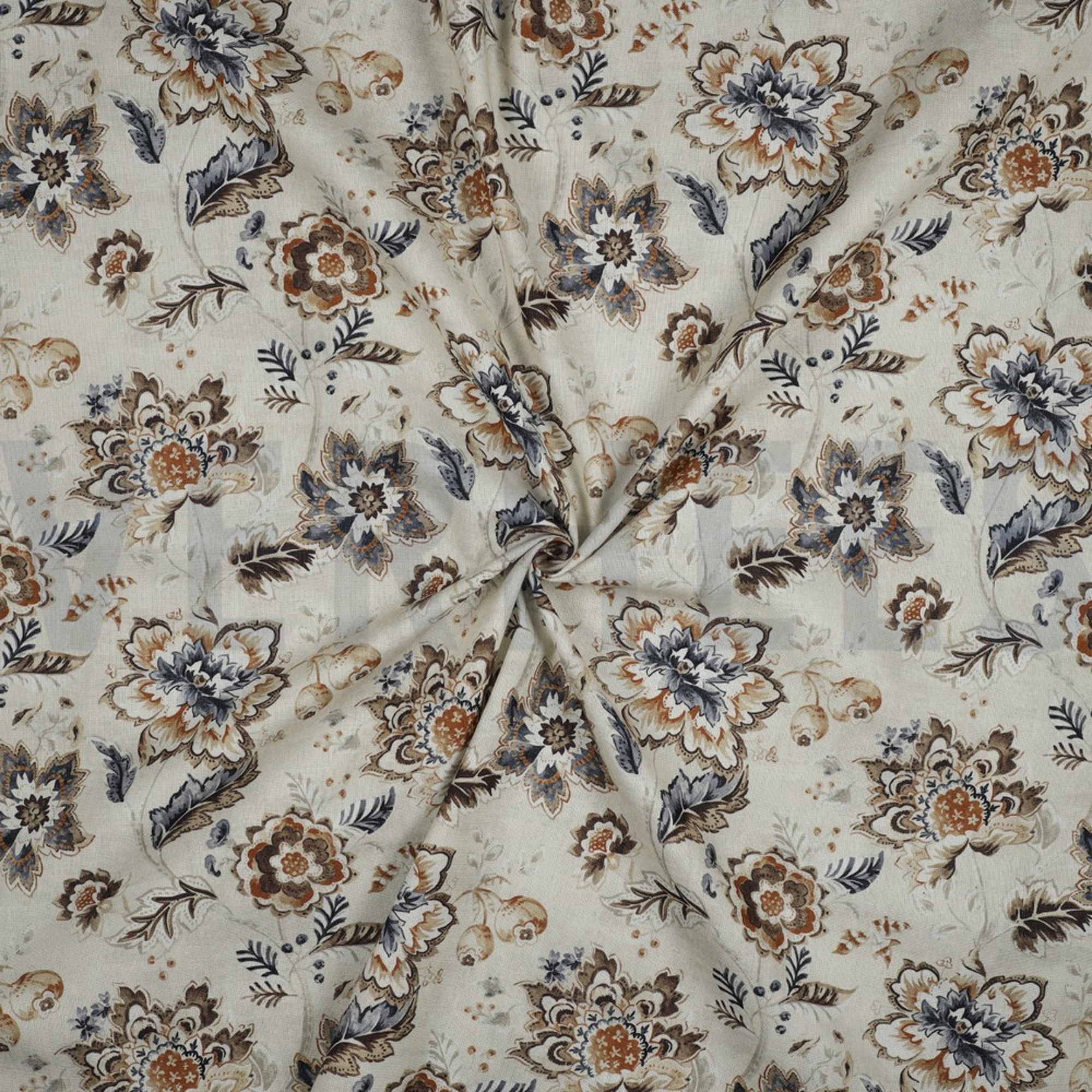 CANVAS DIGITAL FLOWERS LINEN (high resolution) #2