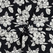 CANVAS DIGITAL FLOWERS BLACK (thumbnail) #2
