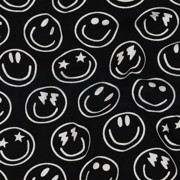JERSEY HAPPY FACES BLACK (thumbnail) #2