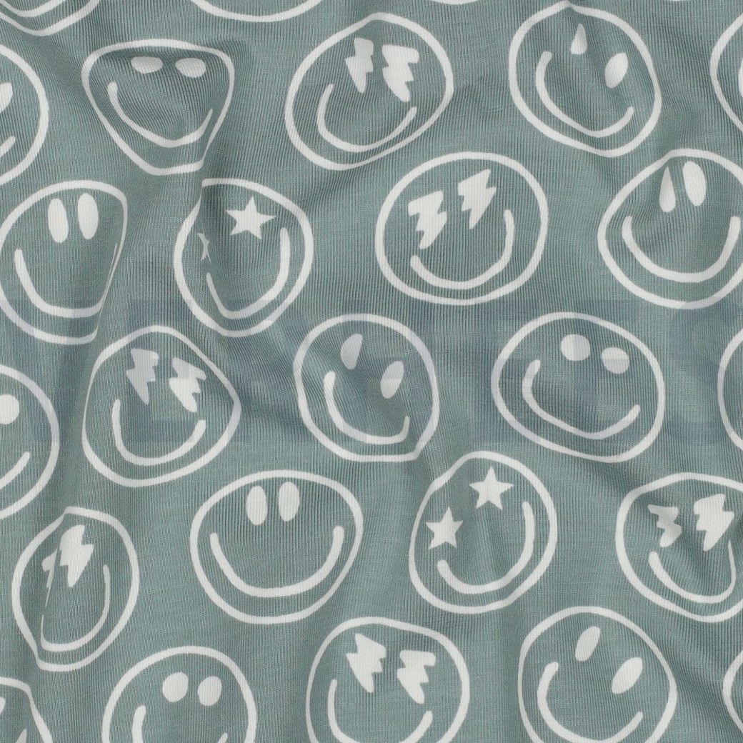 JERSEY HAPPY FACES SAGE #2