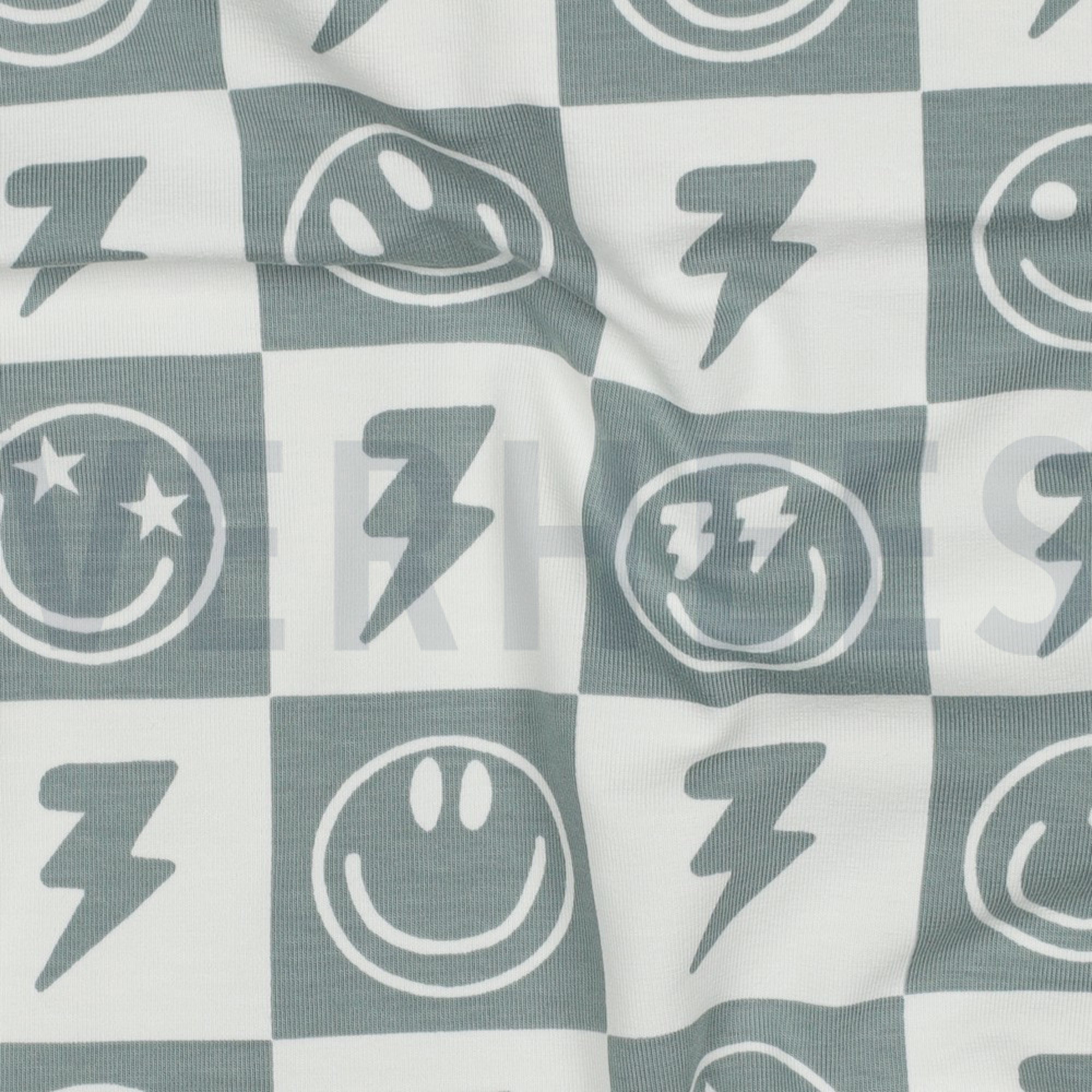 JERSEY HAPPY FACES SAGE (high resolution) #2