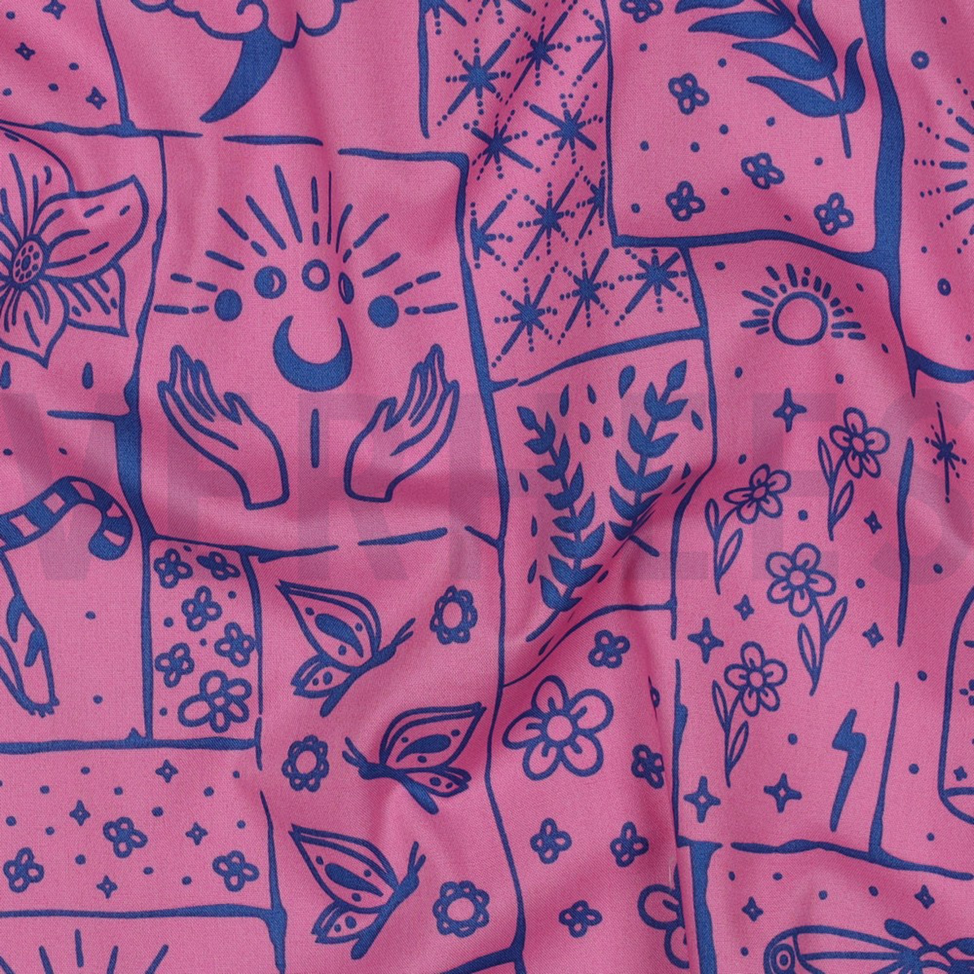 FINE POPLIN BOHO FUCHSIA (high resolution) #2