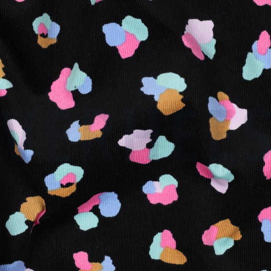 BABYCORD ANIMAL SKIN BLACK #7