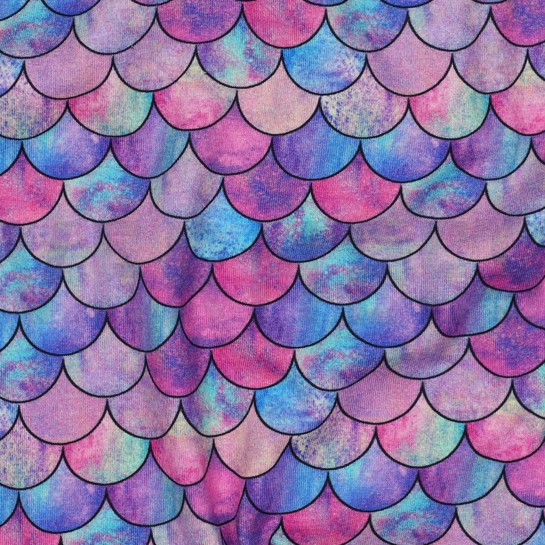 JERSEY DIGITAL MEERJUNGFRAUEN ROSA #7