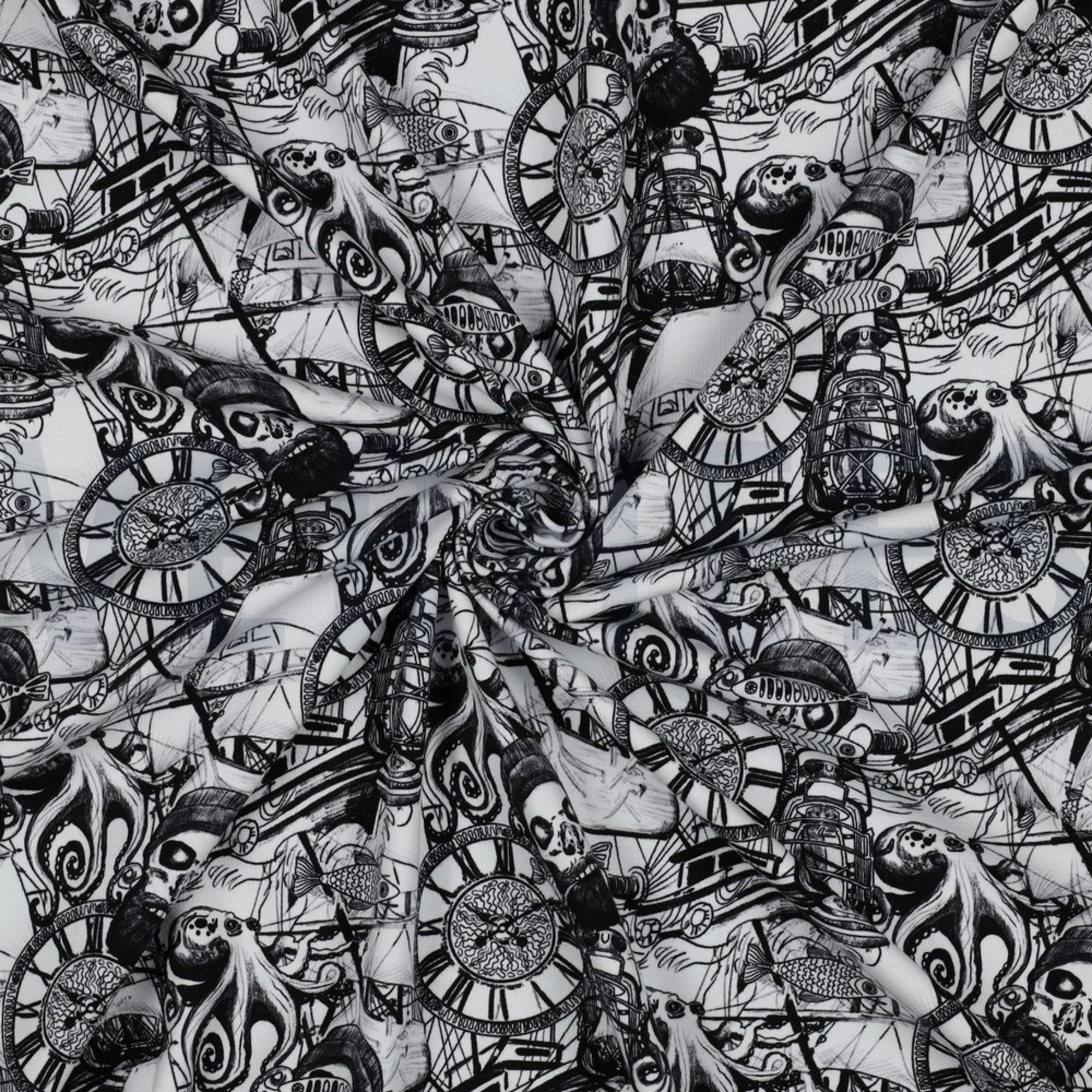 JERSEY DIGITAL SKULLS WHITE (high resolution) #2