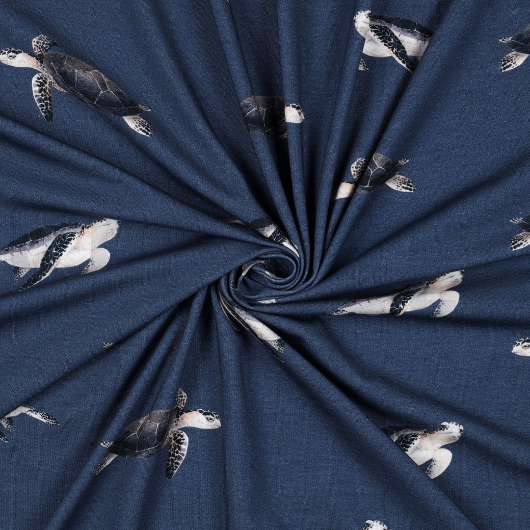 JERSEY DIGITAL TURTLE MIDNIGHT BLUE #2