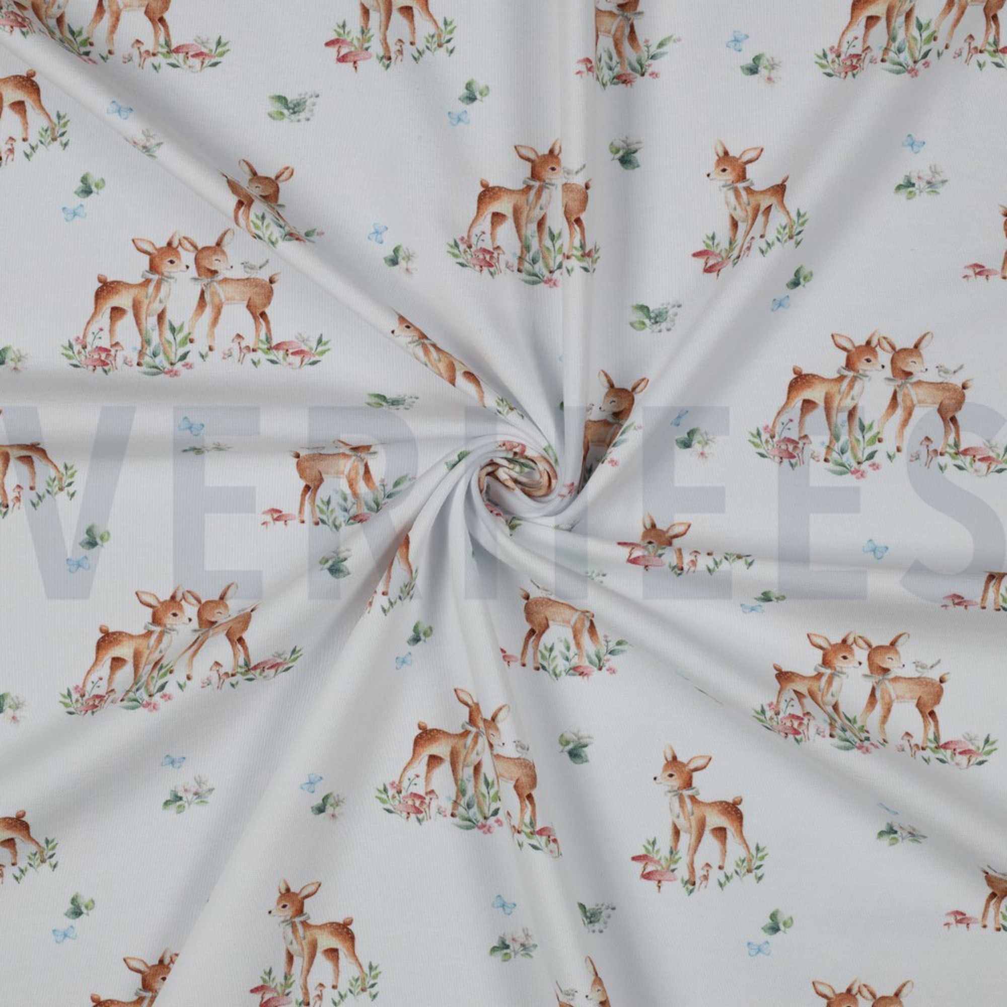 JERSEY GOTS DIGITAL DEER WHITE (high resolution) #2