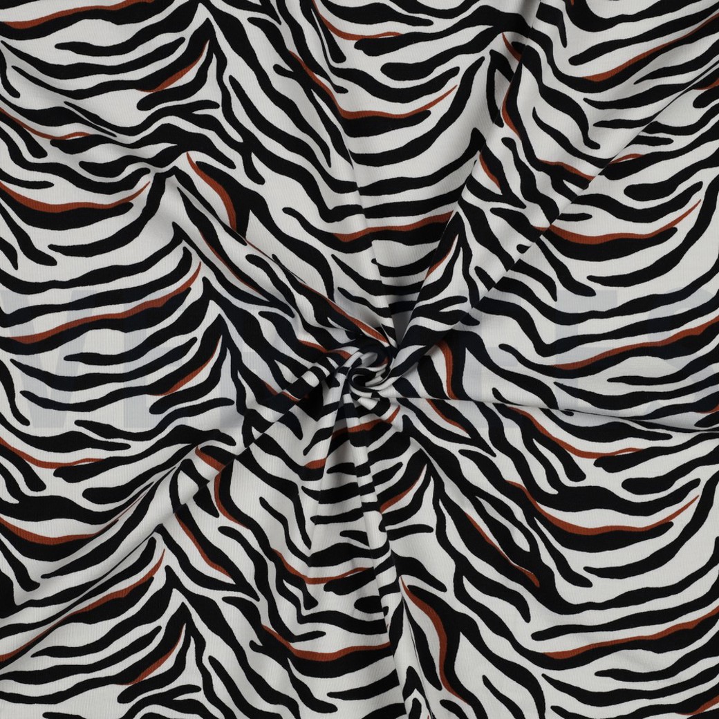 JERSEY ZEBRA ECRU #2