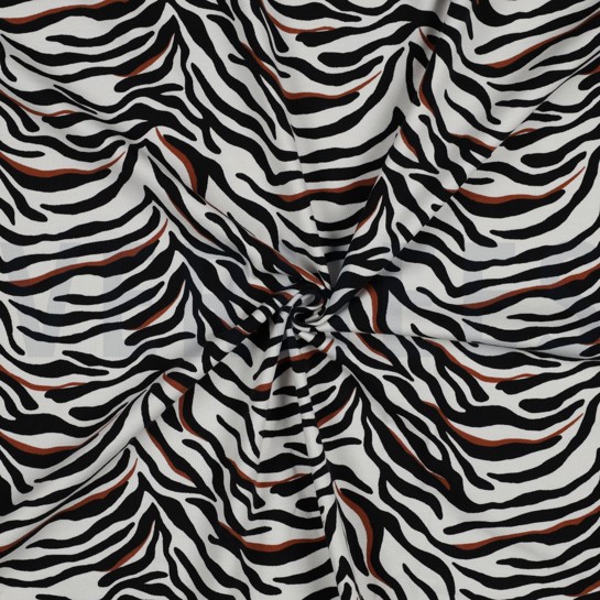 JERSEY ZEBRA ECRU #7