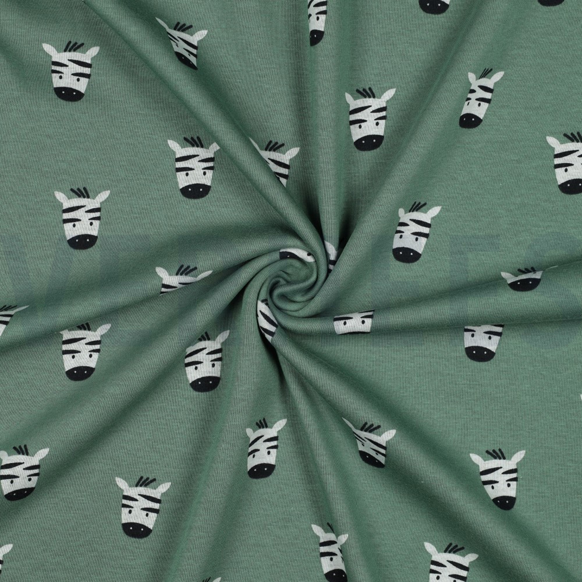 PURRING FUR ZEBRA GREEN (high resolution) #2