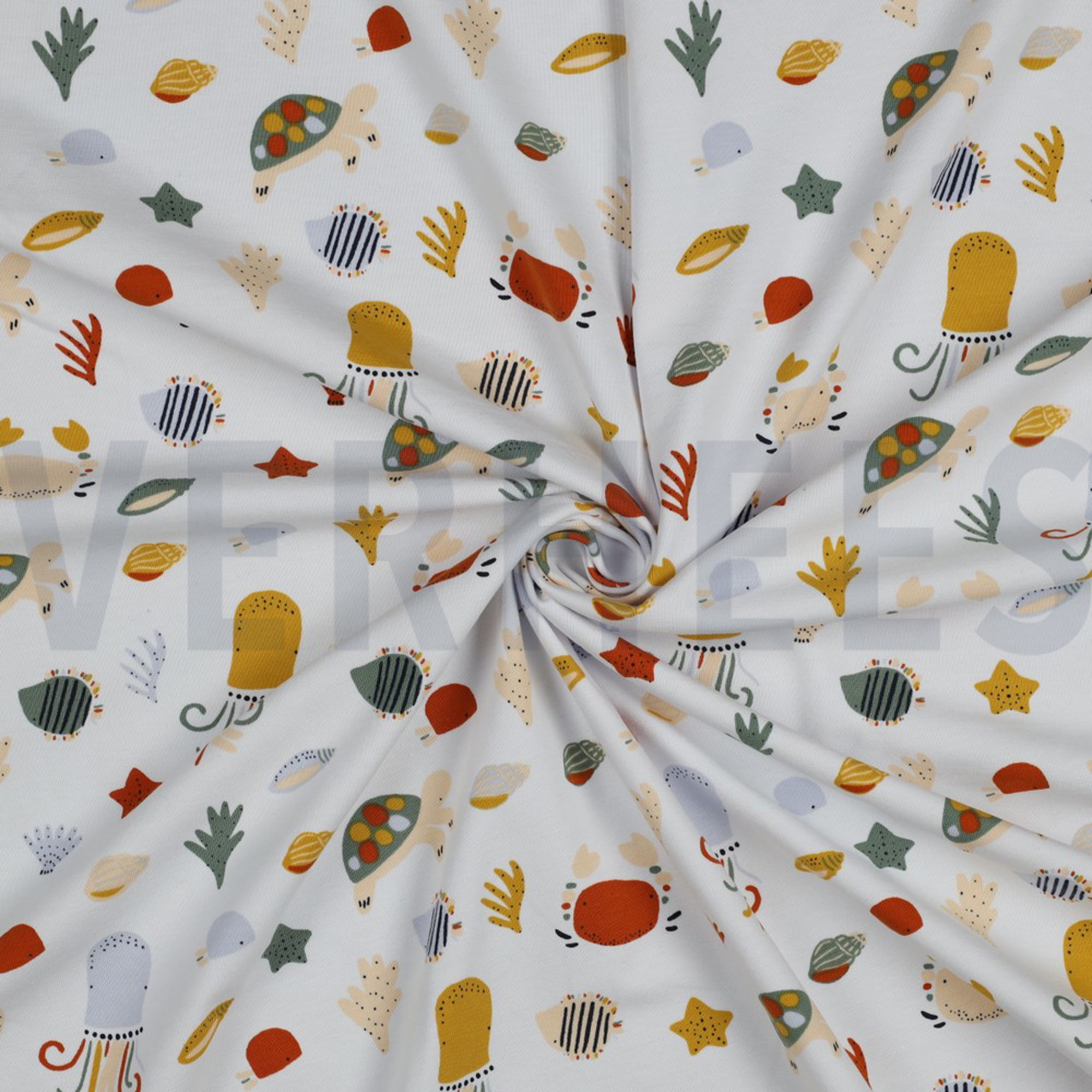 JERSEY OCEAN ANIMALS WHITE (high resolution) #2