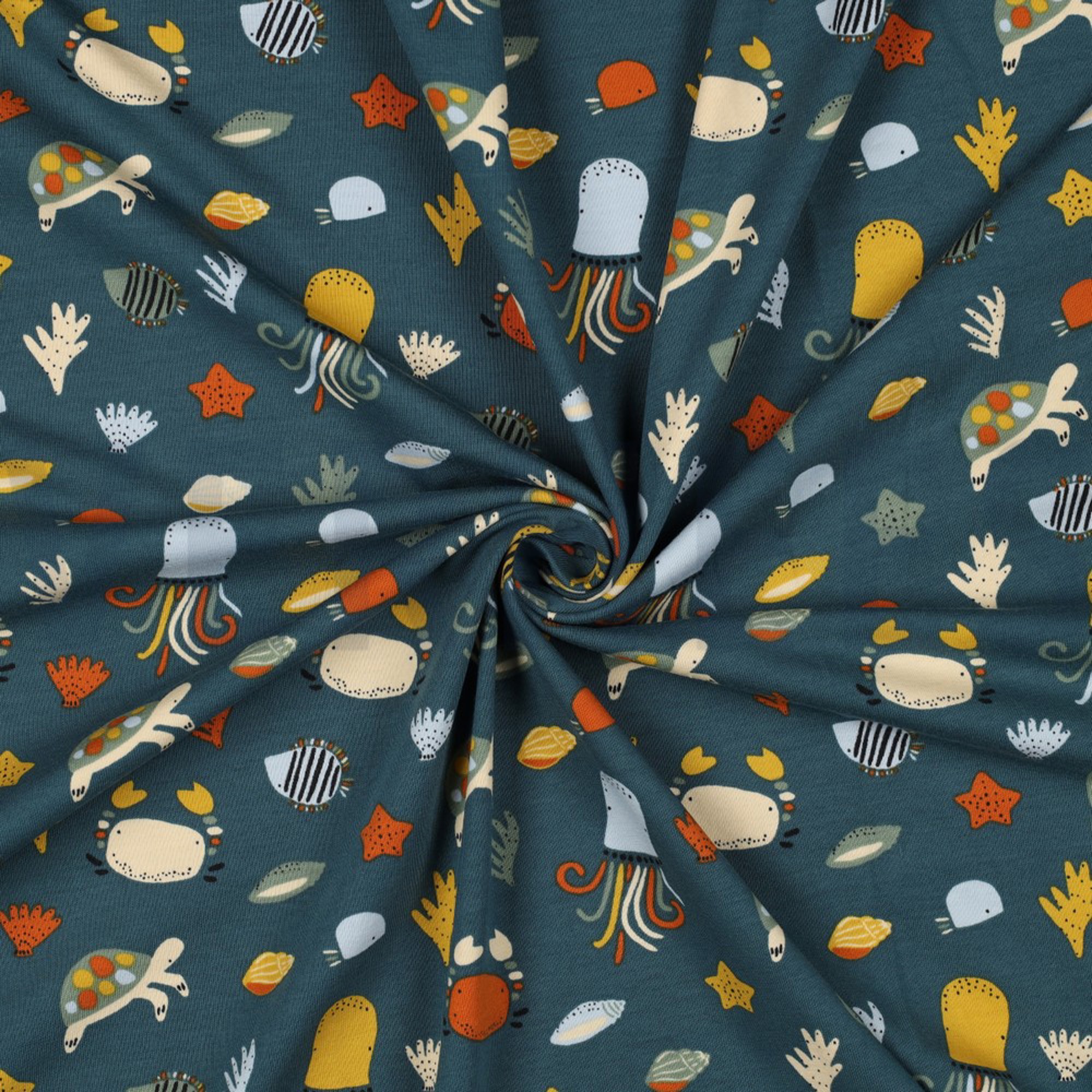 JERSEY OCEAN ANIMALS PETROL (high resolution) #2