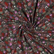 JERSEY FLOWERS ARMY GREEN (thumbnail) #2
