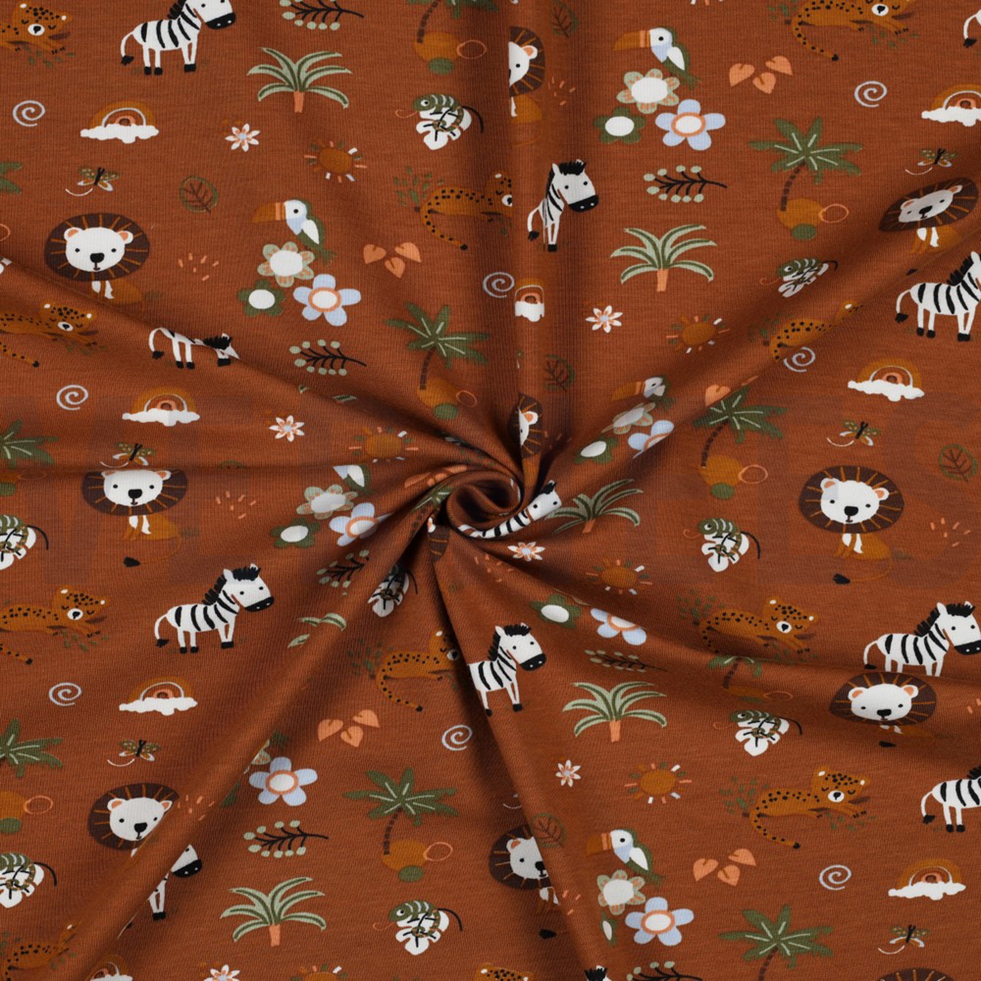 JERSEY GOTS SAFARI ANIMALS CLAY (high resolution) #2