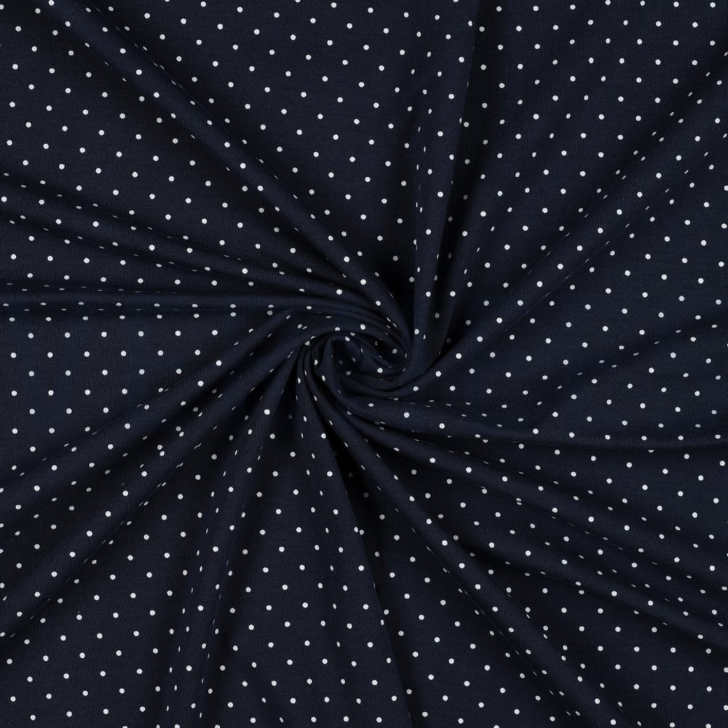 JERSEY DOTS NAVY #2