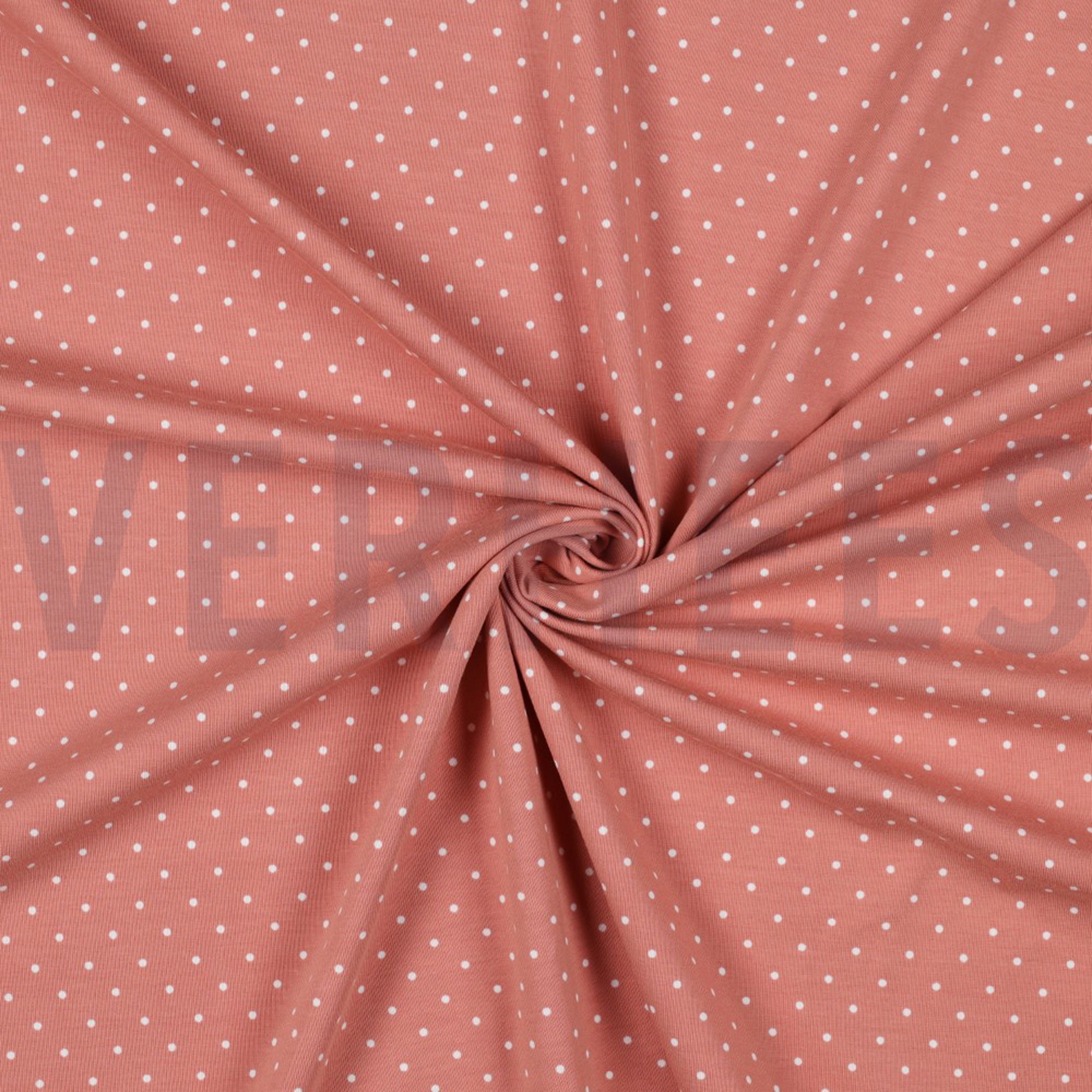 JERSEY DOTS DARK SALMON (high resolution) #2