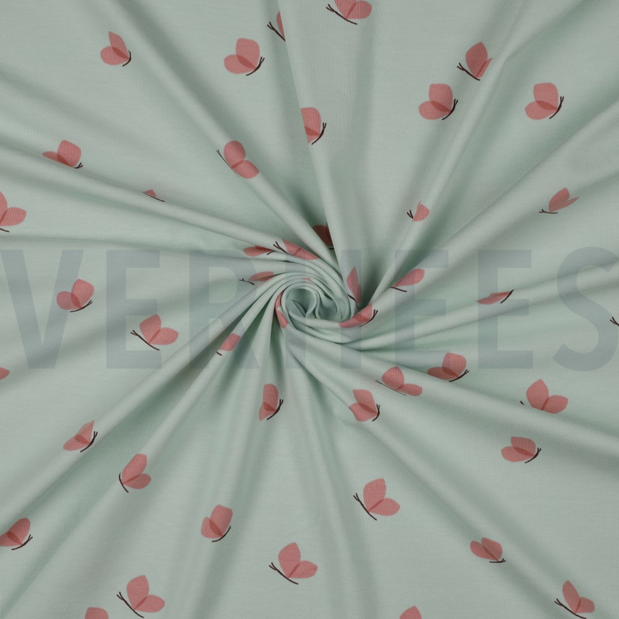 JERSEY BUTTERFLY LIGHT MINT (high resolution) #2