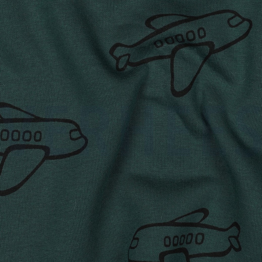 JOGGING AIRPLANES DARK GREEN #2