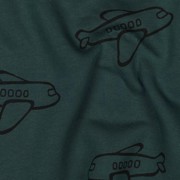 JOGGING AIRPLANES DARK GREEN (thumbnail) #2