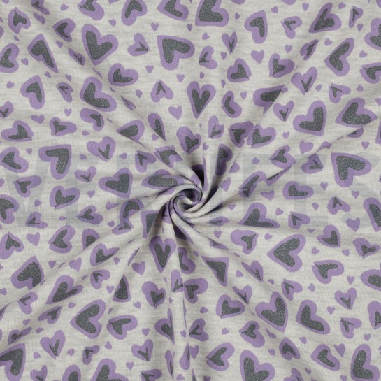 SWEAT MELANGE PAILLETTES LÉOPARD CŒURS ÉCRU MÉLANGÉ #7