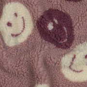 TEDDY JACQUARD HAPPY FACES MAUVE (thumbnail) #2